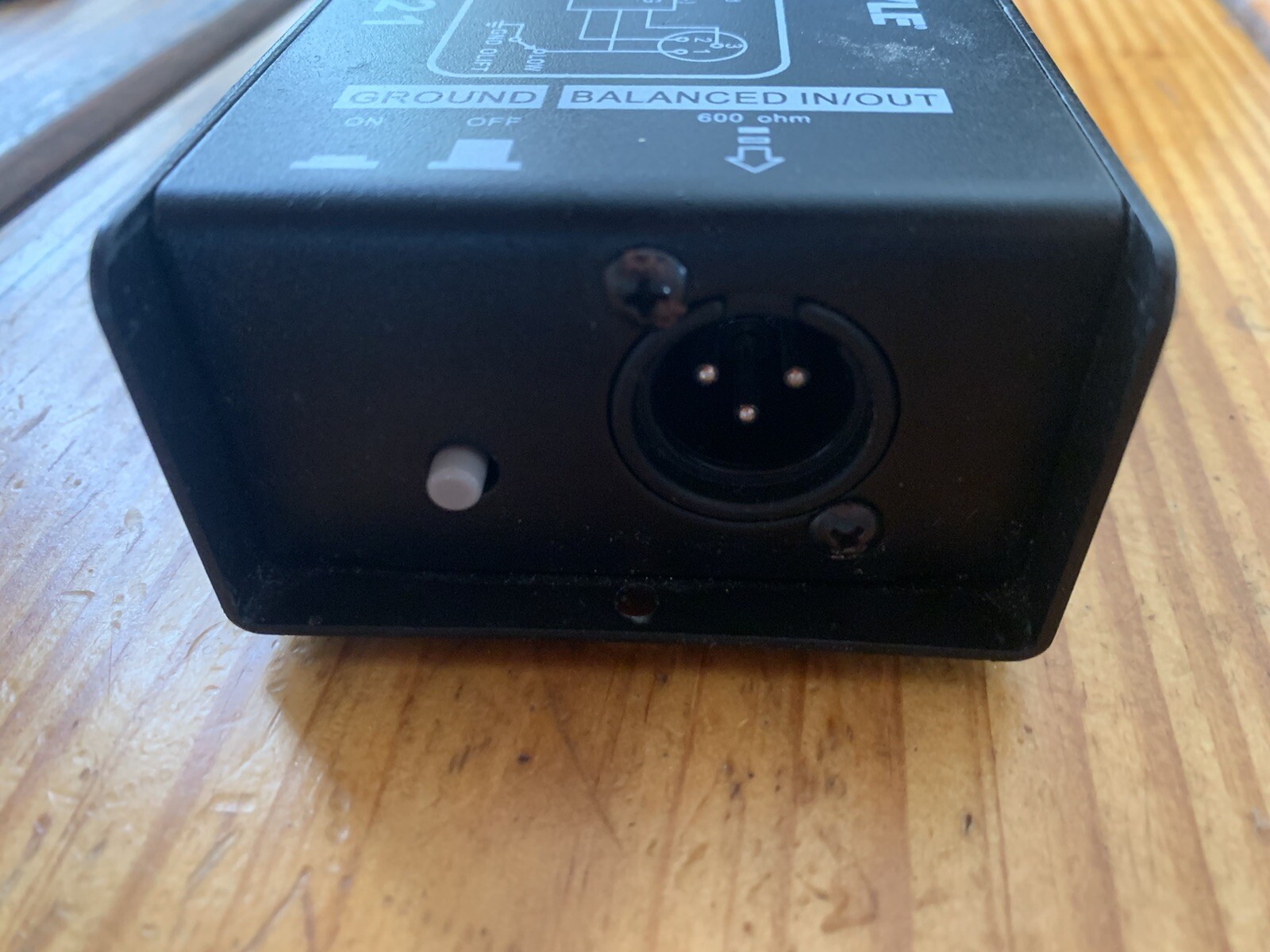 Pyle Pro PDC21 Direct Box 1/4Inch Instrument To Balanced & Unbalanced