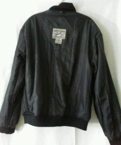 Notre Dame Steve & Barry's Mens sz M PVC Jacket RN#88572 MultiColor Long Sleeve - Picture 9 of 11