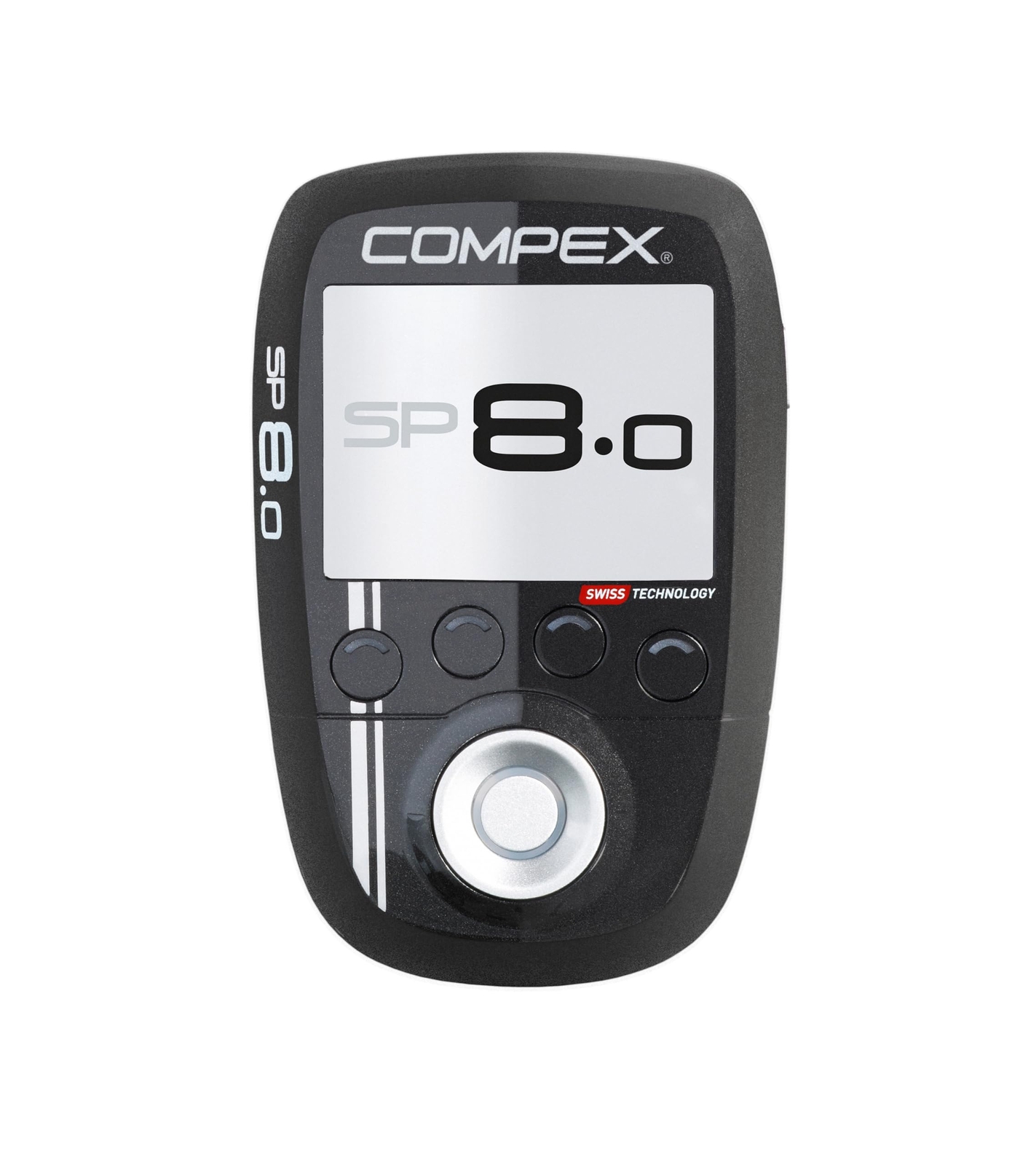 Compex Sp 8.0 Elettrostimolatore, Nero/Argento