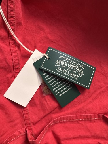 Polo Country Ralph Lauren Red Utility Vest Men’s Size M RRP. £349 - Picture 7 of 8