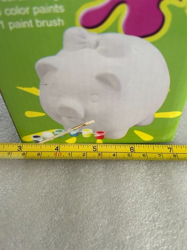 Paint Your Own Piggy Bank (New In Box) - Picture 18 of 18