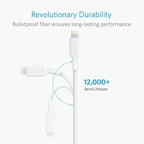 Anker PowerLine II Lightning Kabel (3ft) MFi zertifiziert für iPhone X / 8 / 8 Plus - Bild 11 von 20
