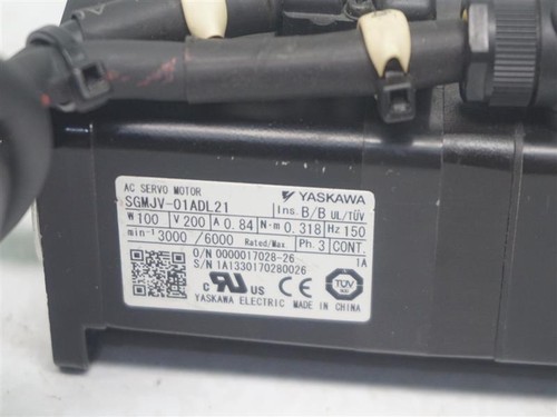 Yaskawa SGMJV-01ADL21 SGMJV01ADL21 AC Servomotor 30 Tage Garantie - Bild 7 von 7