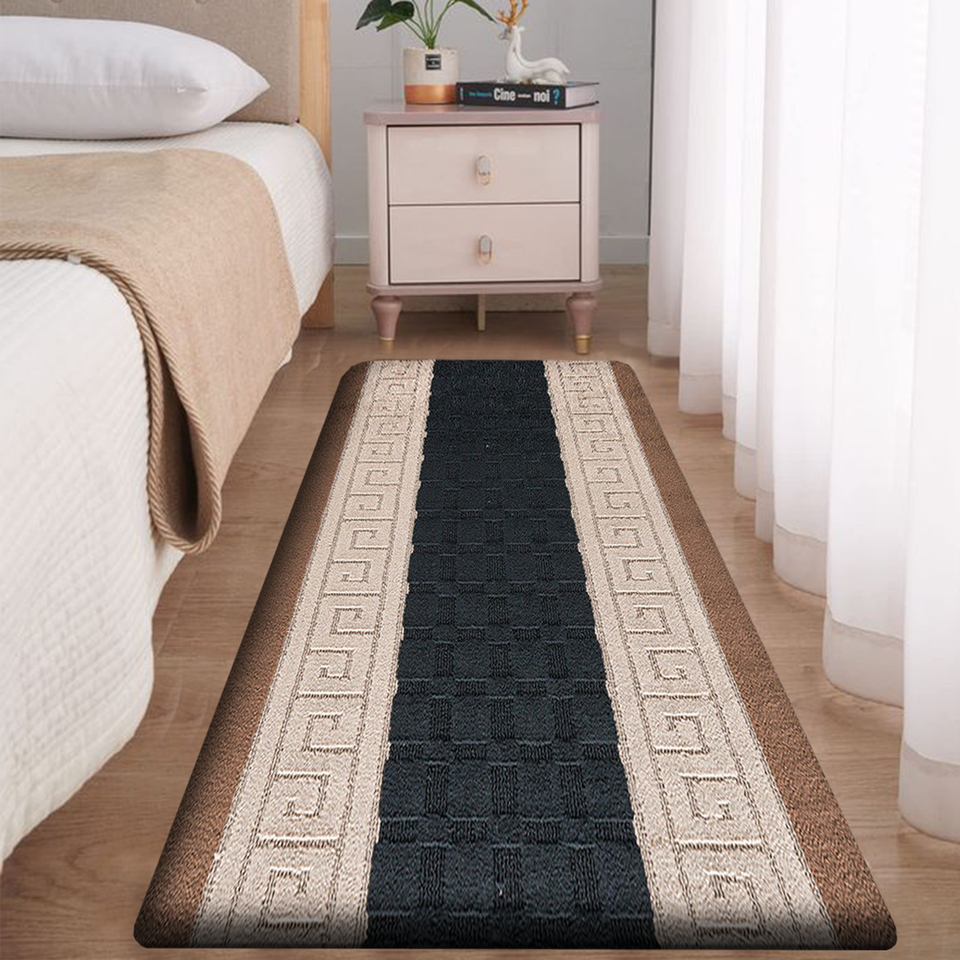 Non Slip Long Hallway Runner Rug Bedroom Carpet Washable Rugs Kitchen
