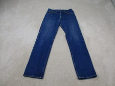 VINTAGE Levis Jeans Mens 31 Blue Orange Tab 509 USA 80s Denim Pants Adult 31x32