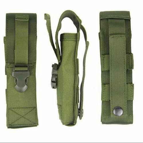 Flashlight Torch Nylon Pouch Holster Belt Clip Case Bag Knife Holder Waist Pouch - Picture 14 of 16