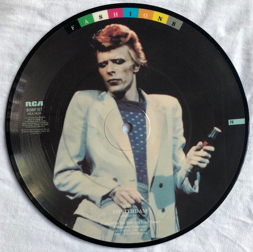 DAVID BOWIE -Sorrow- Rare UK “Fashions” 7" Picture Disc /Vinyl Record - Bild 2 von 2