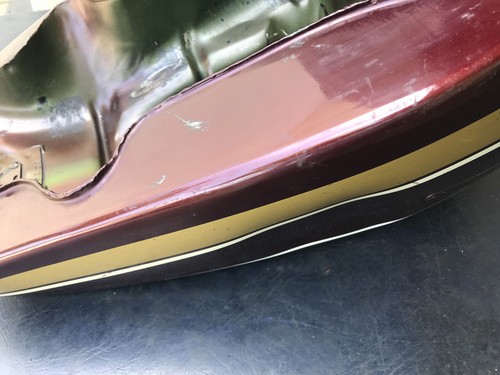 1975  Kawasaki Z1  900  Gas Fuel Tank Gastank OEM Original Factory Paint - Picture 15 of 22