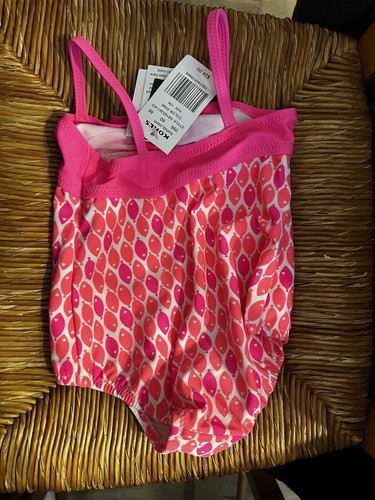oshkosh swimsuit Girl’s Pink Coral Fish New With Tags 12 Months summer - Picture 2 of 4