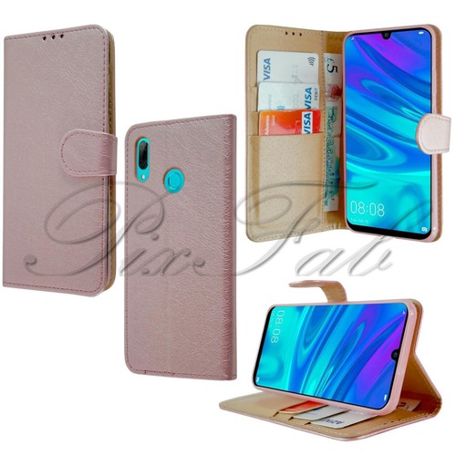 Étui Pour Huawei P Smart 2019 & 2017 FIG-LX1 Cuir Portefeuille Téléphone - Photo 14 sur 16