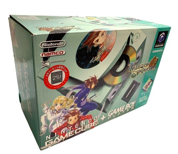 Nintendo GameCube Tales of Symphonia Enjoy Plus Pack 2003 Green
