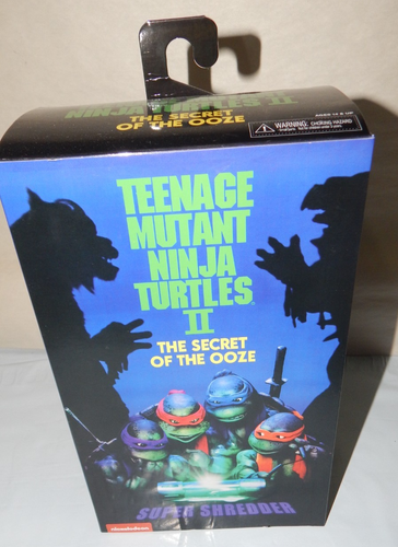 New NECA TEENAGE MUTANT NINJA TURTLES II Movie Super Shredder 7" Action Figure - Picture 4 of 10