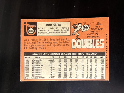 1969 Topps Baseball #333-664. You-Pick. Complete Your Set.  Combined Shipping. - Picture 283 of 361