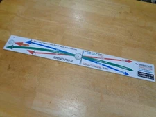 New Swing Path Alignment Golf Board Self Teaching Aid Swing Path Stance Putting 