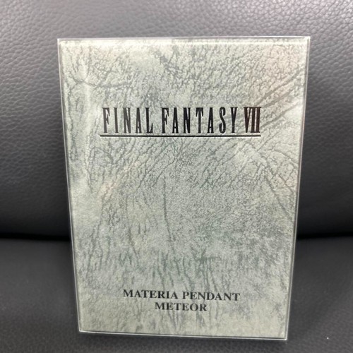 Final Fantasy 7 FF7-032 Official Materia Pendant Meteor Silver Necklace