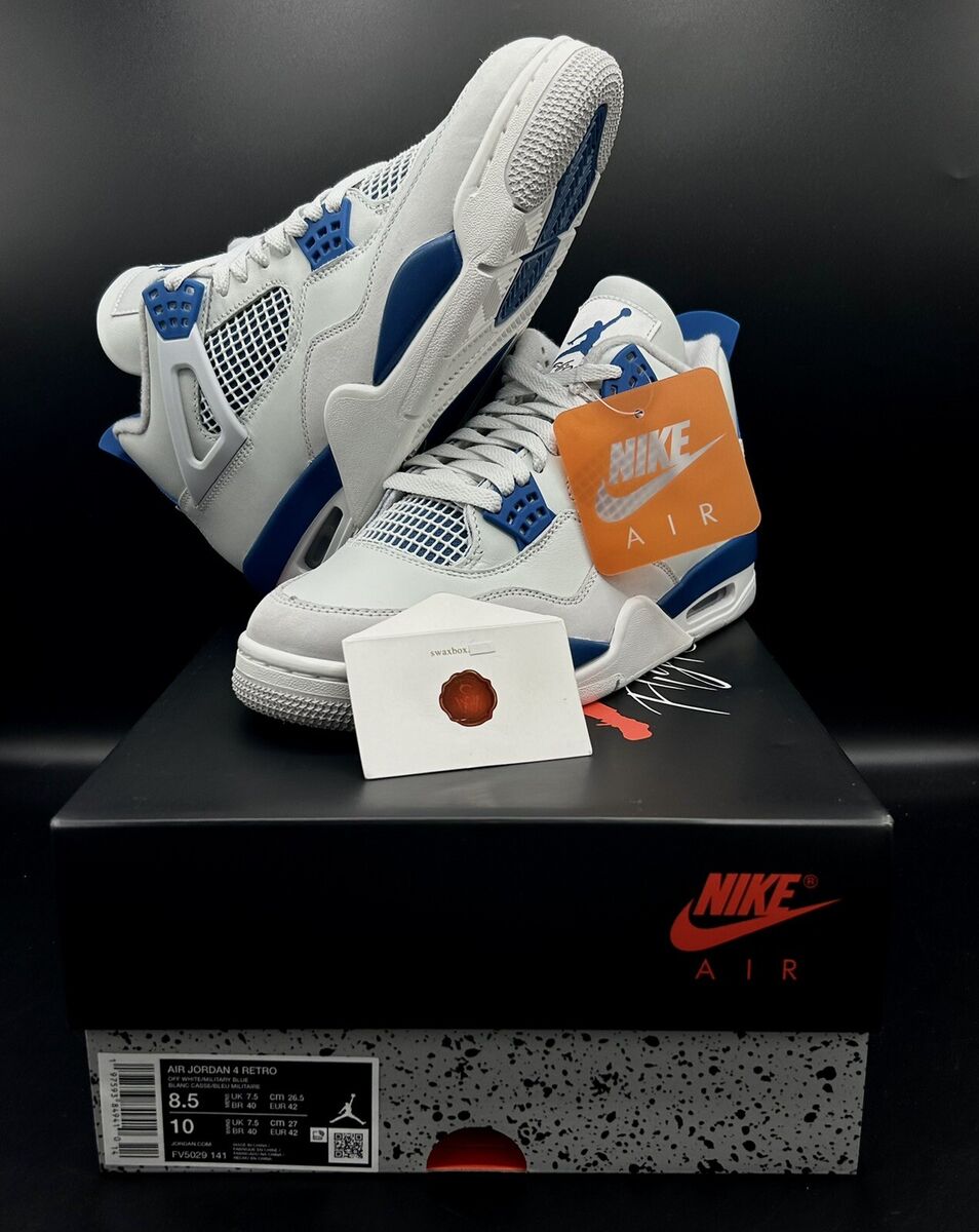 Air Jordan 4 Retro 'Military Industrial Blue' FV5029-141