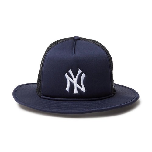 NEW ERA 5-Panel Bucket Hat A-Frame Trucker New York Yankees Navy 14388411 - Picture 4 of 12