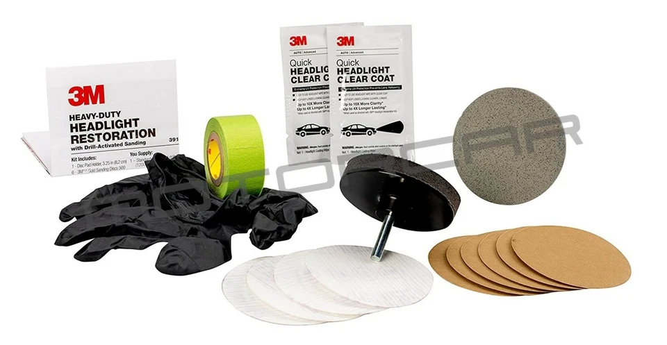 3M Ultra Headlight Restoration Kit Heavy-Duty 39195 - image 2 of 3
