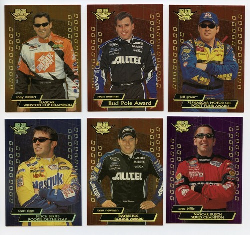 2003 Wheels High Gear Complete F1-F72 First Gear Parallel Insert Set Jeff Gordon - Picture 10 of 12