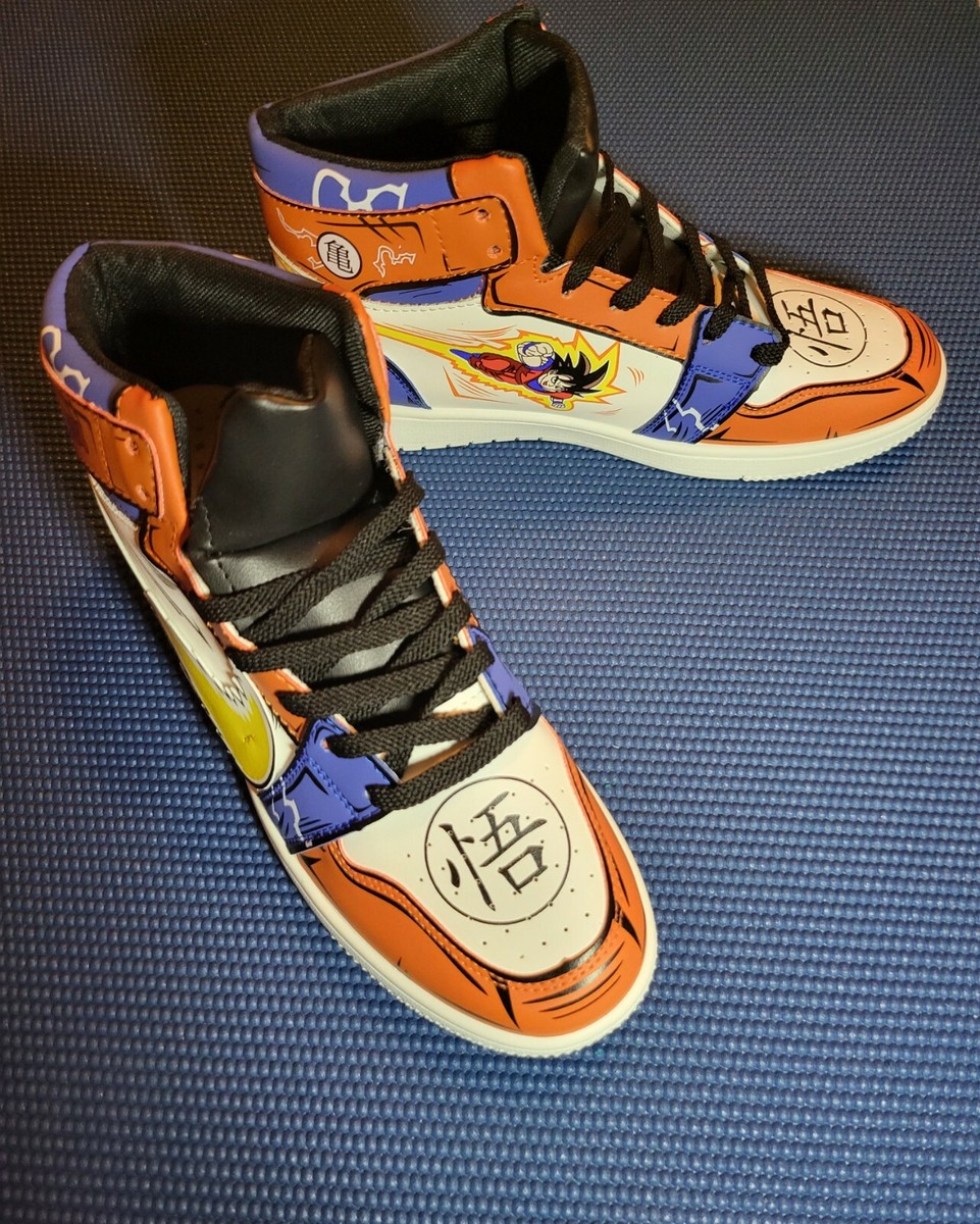 Dragon Ball Z Goku Customized Shoes size 10 Mens