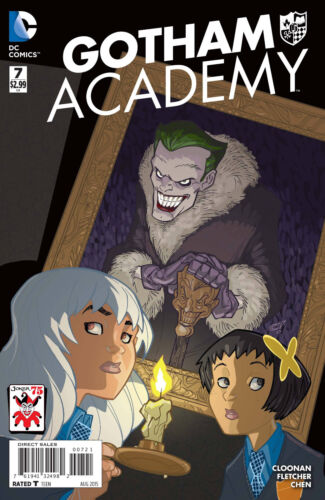 DC Comics GOTHAM ACADEMY #7 THE JOKER Variant Cover (2015) - Picture 2 of 3