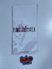 Final Fantasy II (Sony PSP) MANUAL ONLY