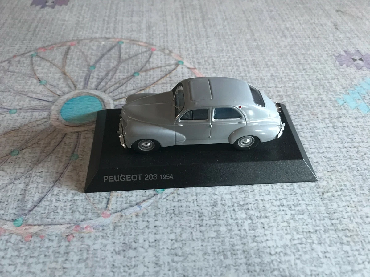 Voiture miniature Peugeot 203 1954 Norev Hachette au 1 43 eBay