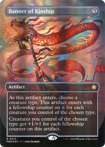 MTG - Banner of Kinship - Foundations - NM - EN - Mana Foil - Bild 1 von 3