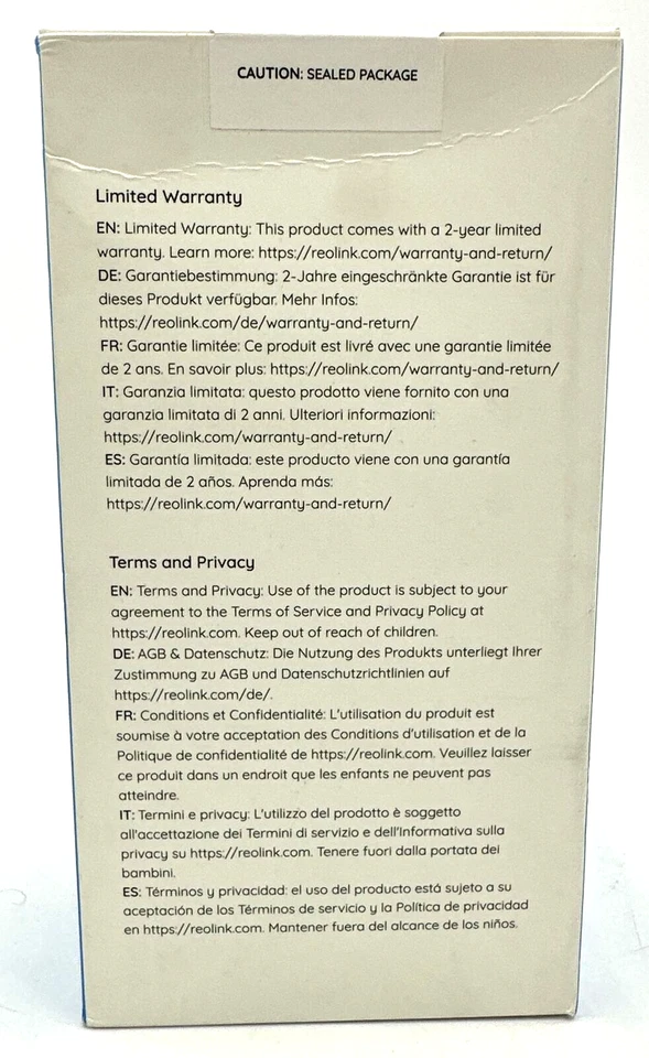 Reolink E1 Pro 4MP HD Plug-in Home Security Indoor Camera with 2.4/5 GHz Wi-Fi - Image 3 of 4