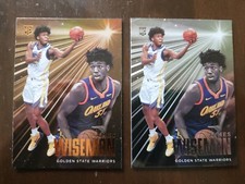 2020-21 Panini Chronicles James Wiseman Essentials RC Bronze P + Base Card #202