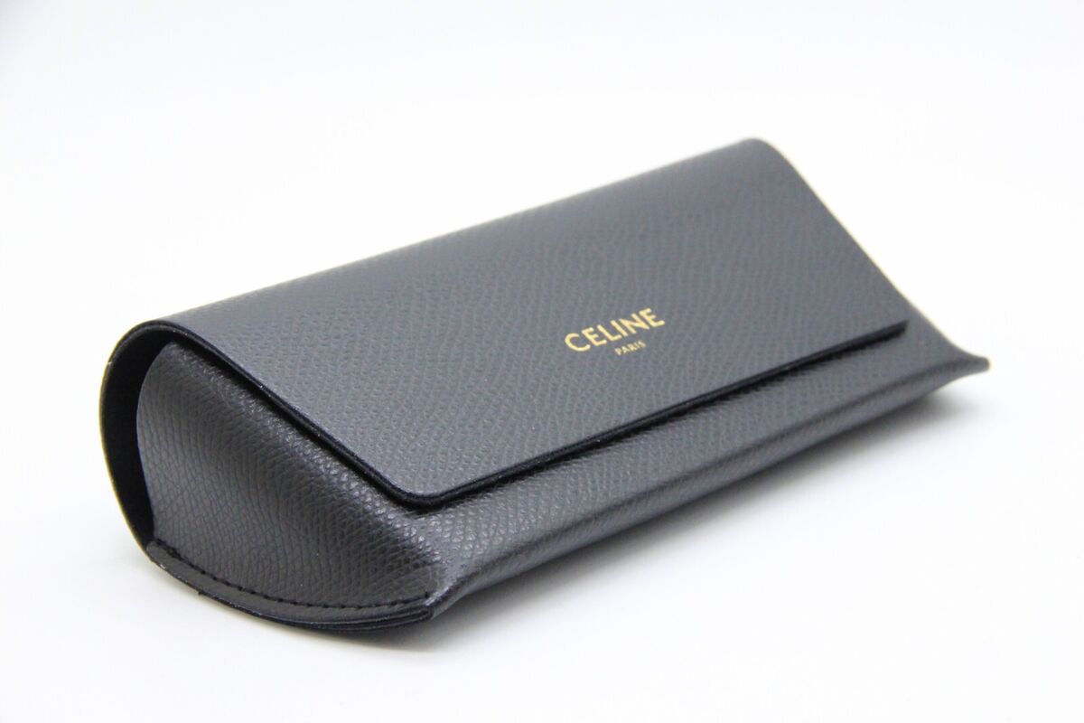 NEW CELINE BLACK AUTHENTIC SUNGLASSES EYEGLASSES CASE ONLY NEW CELINE BLACK AUTHENTIC SUNGLASSES EYEGLASSES CASE ONLY