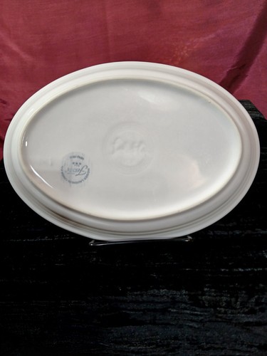 Fiesta weiß Geschirr oval, weiß, 2er Set, Servierplatten eingeführt 1986 - Bild 4 von 8