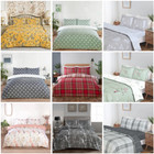 Printed Microfiber 4PCS Bedding Set – Duvet Cover, Fitted Sheet & Pillowcases