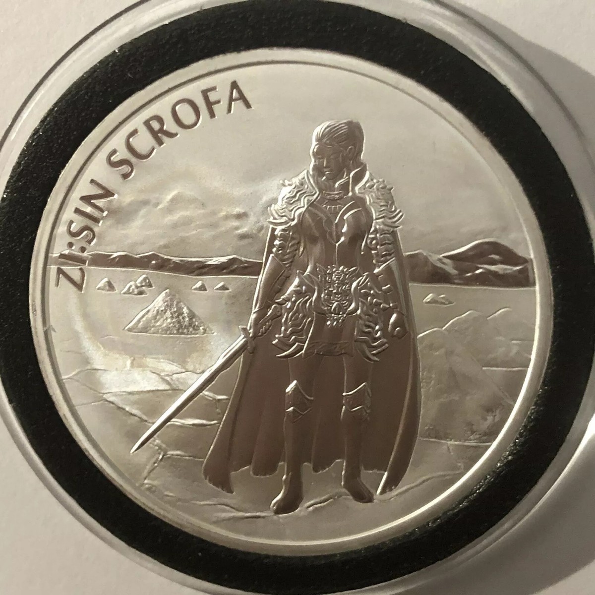 2019 ZI:SIN SCROFA Korea KOMSCO Round Coin 1 Troy Oz .999