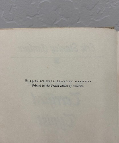 9 Book Collection of Erle Stanley Gardner Detective Hard Cover Books 1943-1959 - Picture 12 of 21