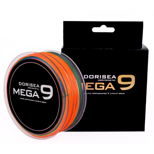 Línea de pesca trenzada DORISEA MEGA 9 Strand 100M 300M pe trenzada trenza eléctrica redonda profesional - Imagen 17 de 19
