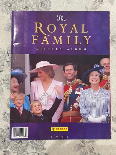 Royal Family Sticker Album panini 1991- inComplete