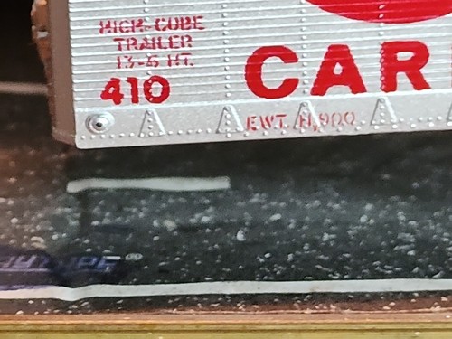 Remolque para cerdos RTR HO Athearn 40' CLIPPER CARLOADING-4 1/87 diseño #410 plateado BT - Imagen 4 de 14