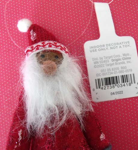 NEW Old World African American Black Latino Hispanic Santa Christmas Ornament #B - Imagen 7 de 7