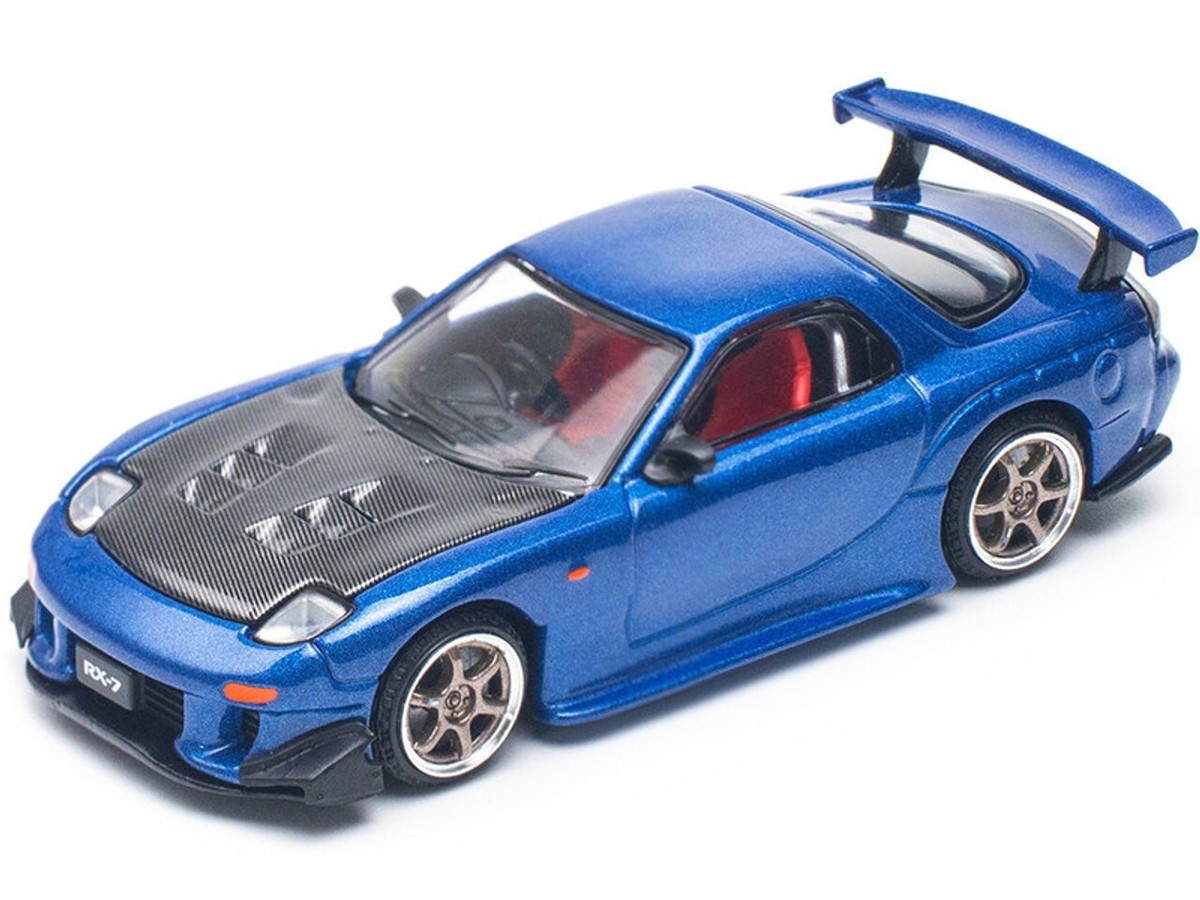ミニカー MAZDA RX-7 RE-AMEMIYA 1/64 POP RACE Pop Race Mazda RX7 RE Amemiya Blue 1/64 PR640119 | eBay