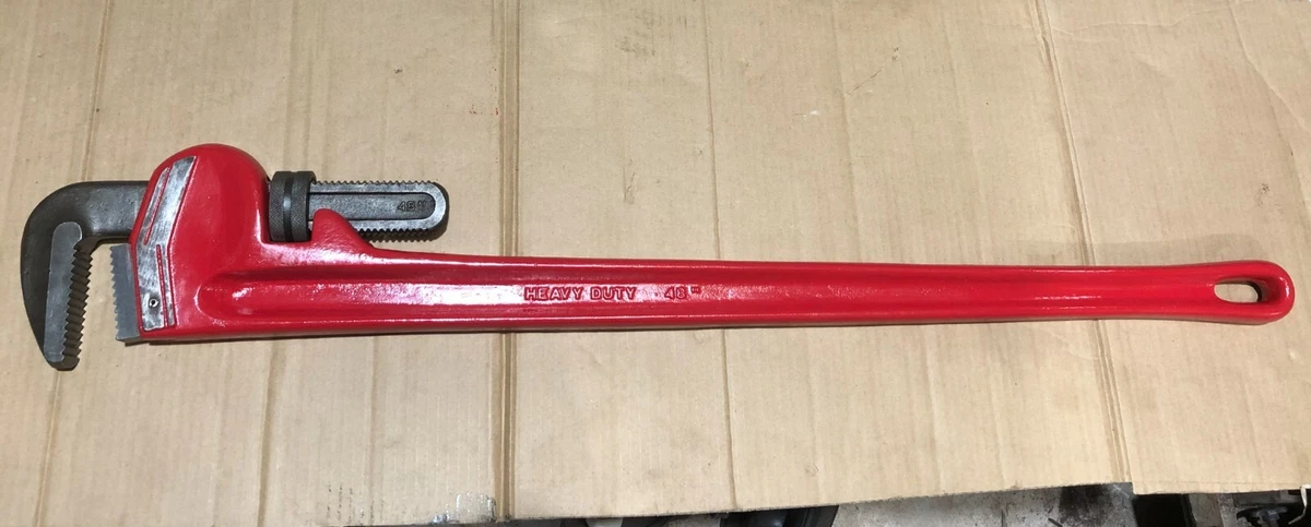 48 inch HEAVY DUTY Straight Steel Pipe Wrench