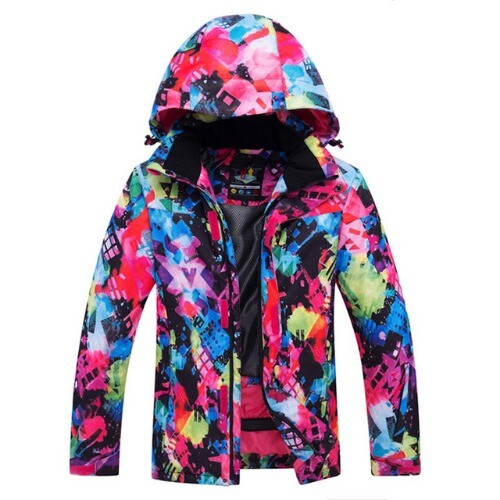 Russian Winter Children' Ski Suit Girls Snowboarding Sets Waterproof SportsWear - Picture 29 of 29