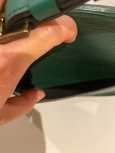 Louis Vuitton Epi Saint Cloud GM Shoulder Bag Leather Borneo Green Auth - Picture 17 of 17