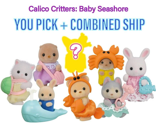Calico Critters: Baby Seashore Friends - TÚ ELIGES + ENVÍO COMBINADO - Imagen 1 de 15