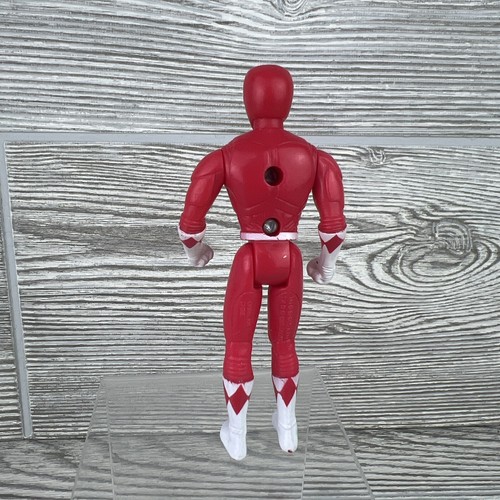 Mighty Morphin Power Rangers - Red Ranger - Spielzeug/Actionfigur - 1995 - 4" - Bild 3 von 6
