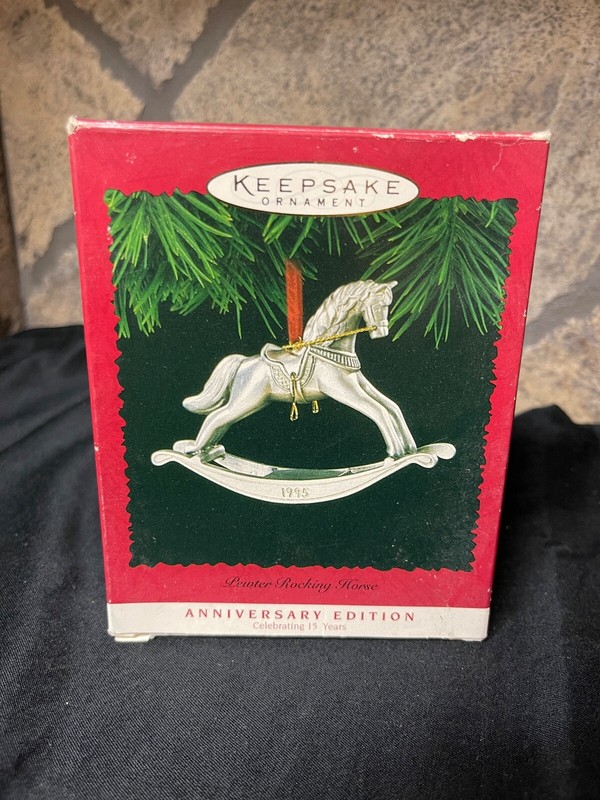 Hallmark 1995 - Rocking Horse Anniversary (Pewter)
