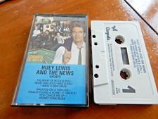Huey Lewis And The News Sports Cassette Tape Chrysalis FVT 41412 1983