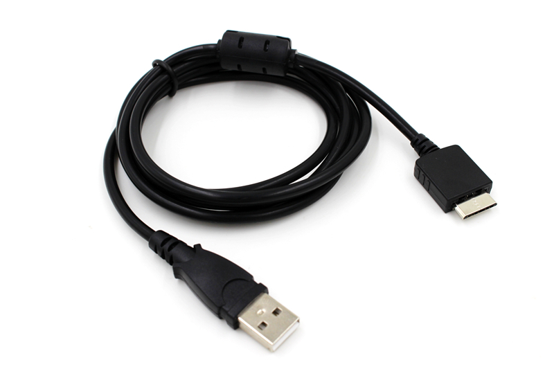 クック USB Charger Data Cable Cord For Sony Walkman NWZ-A726BLK NWZ
