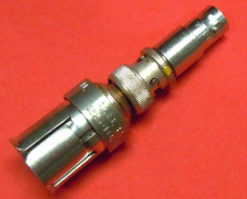General Radio GR874 to BNC male adapter with BNC female-female adapter