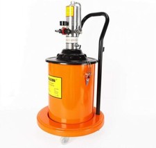Grease Pump Air Operated Grease Pump 10 Gallon 13 ft Hose Grease Bucket New